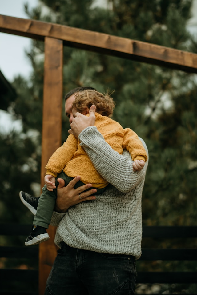 Fall family session portrait