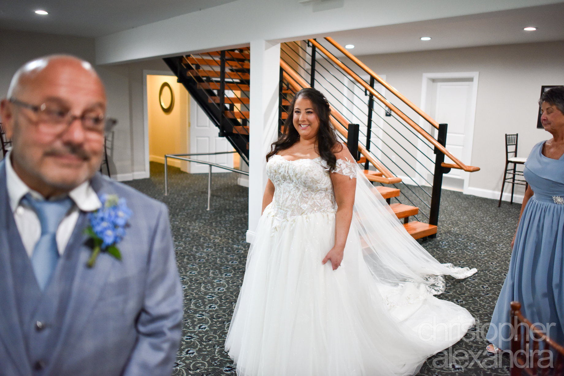 Nick and Samantha wedding photograph 129 at The Warrington