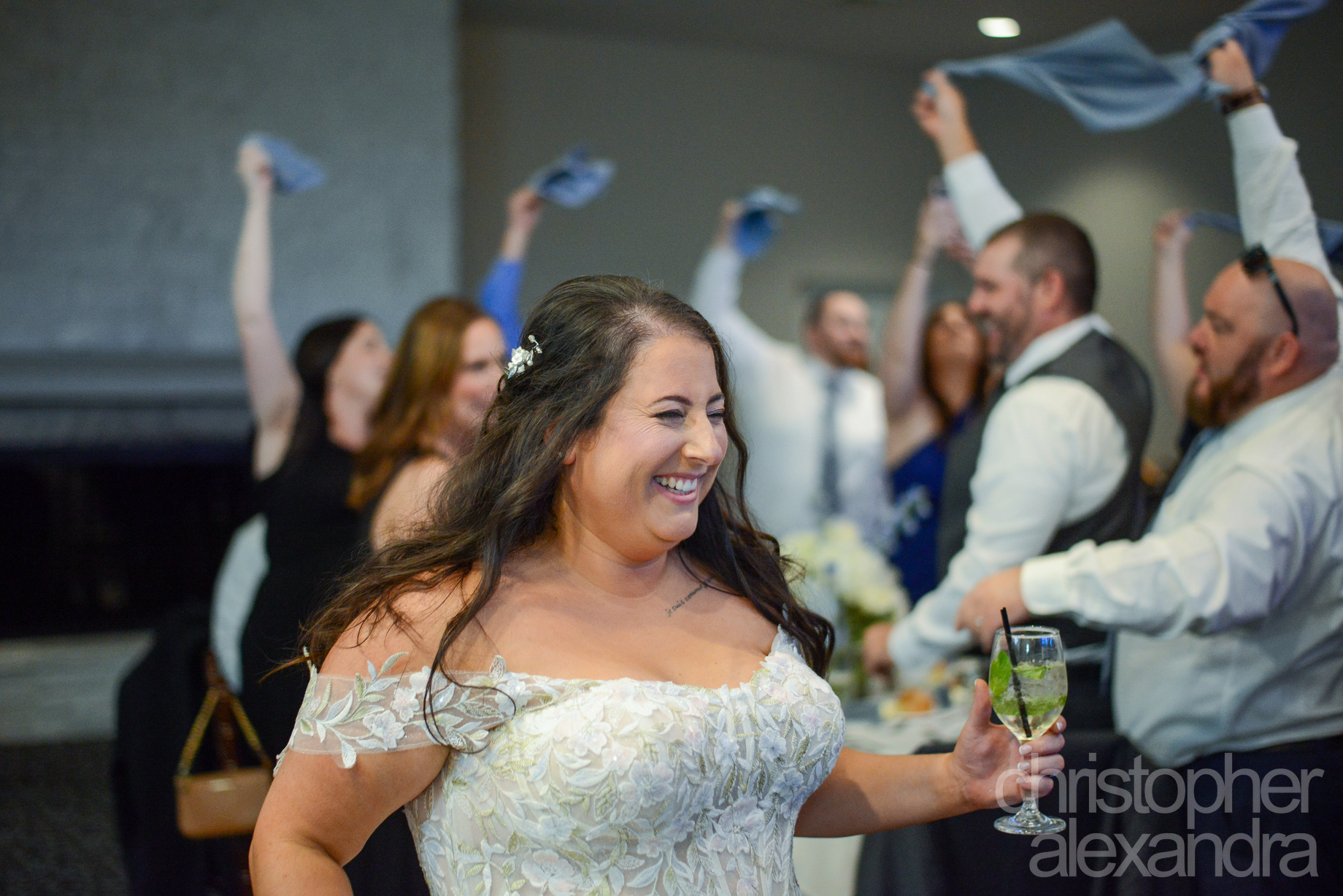 Nick and Samantha wedding photograph 286 at The Warrington