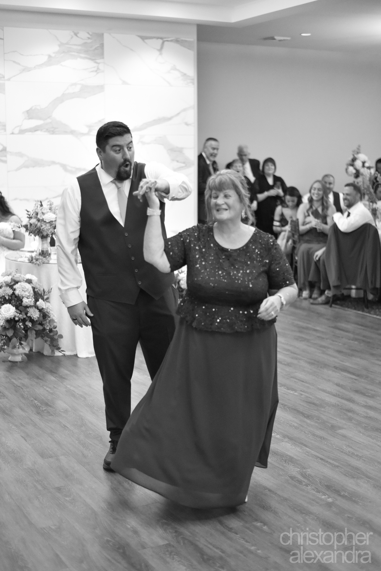 Nick and Samantha wedding photograph 299 at The Warrington