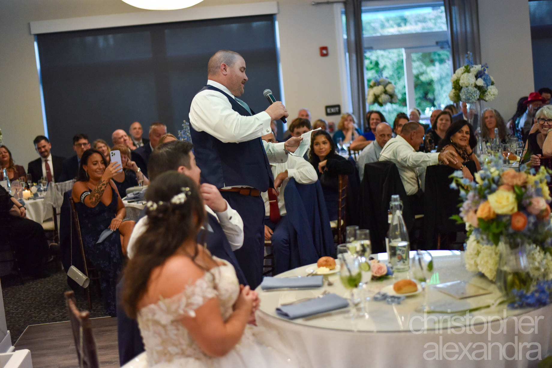 Nick and Samantha wedding photograph 308 at The Warrington