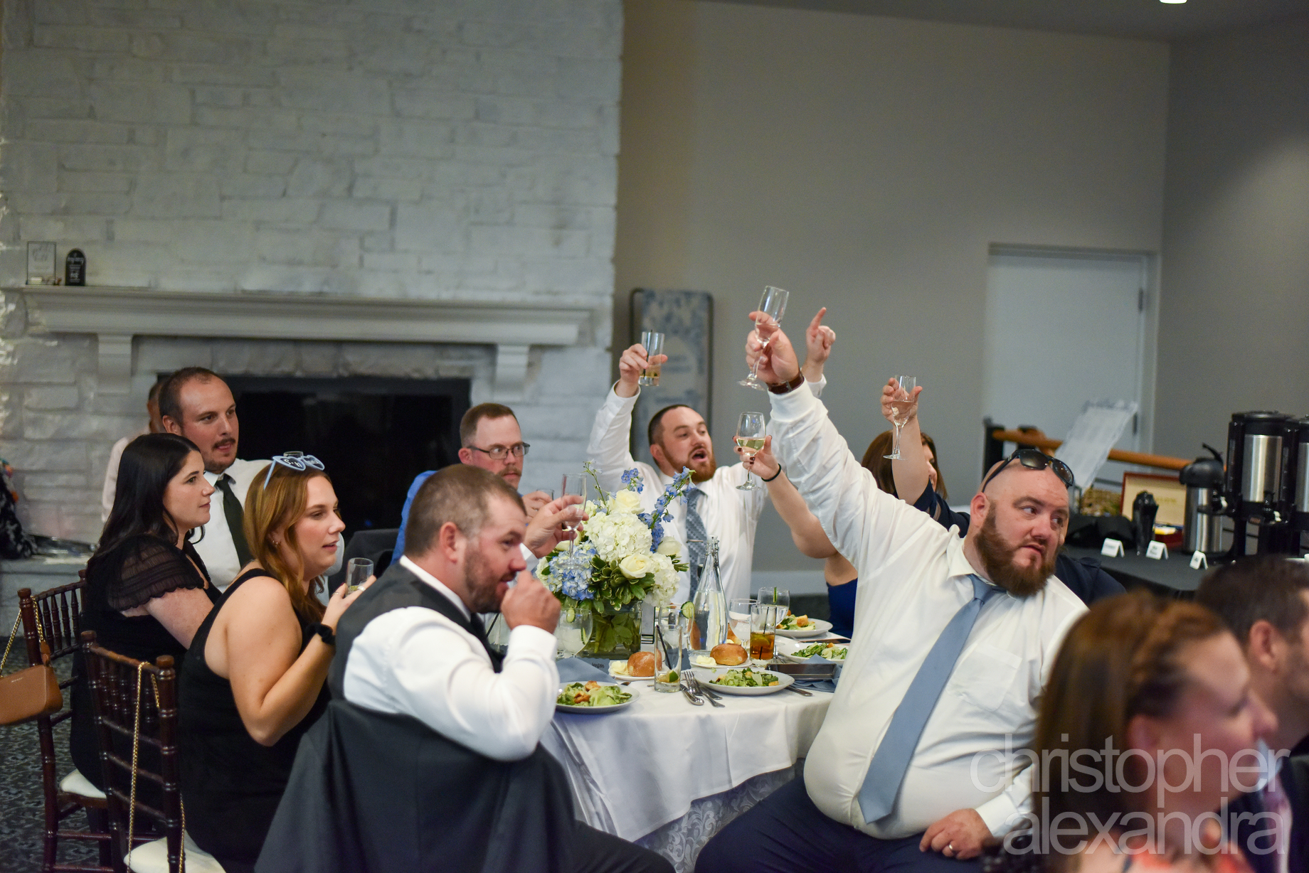 Nick and Samantha wedding photograph 309 at The Warrington