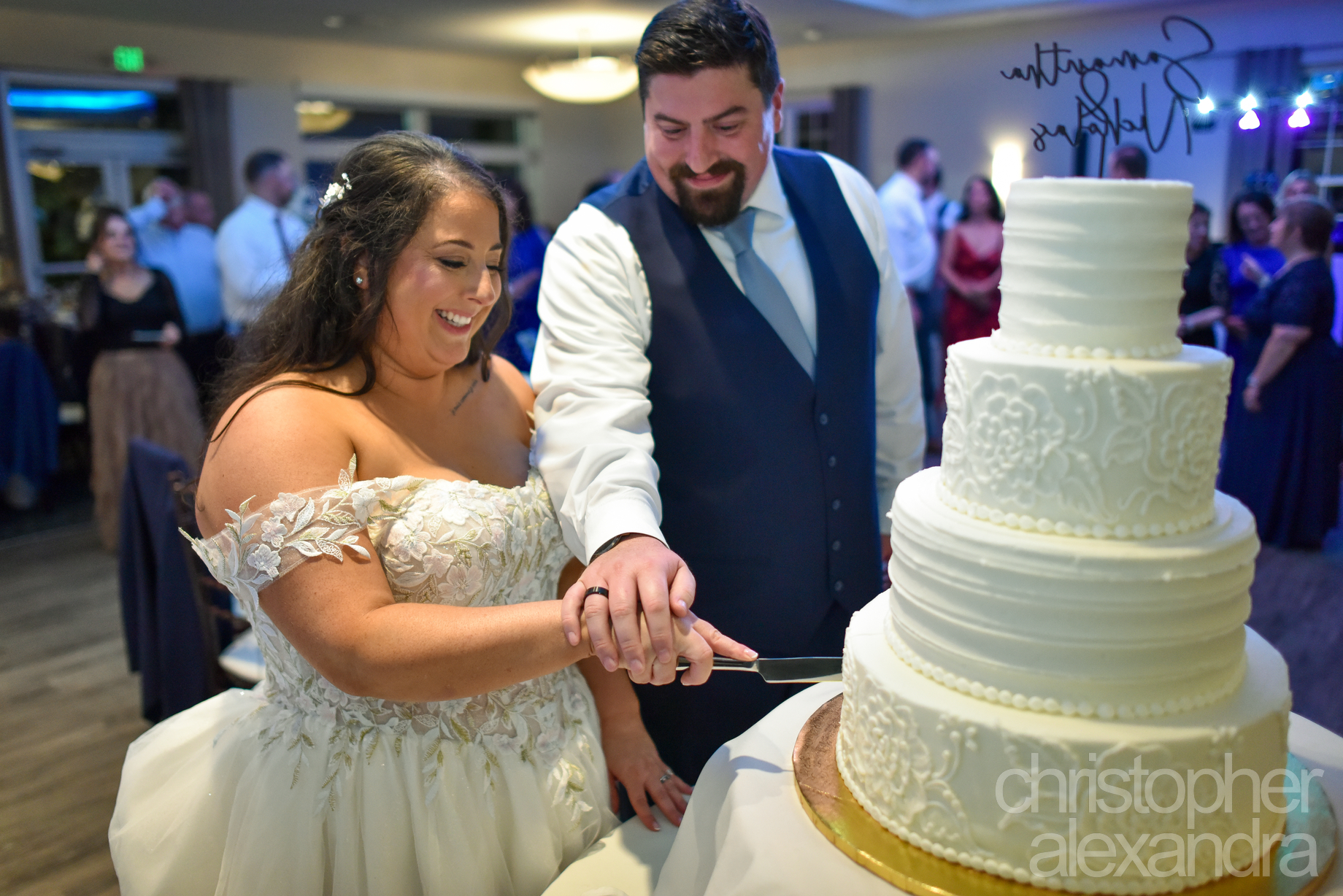 Nick and Samantha wedding photograph 323 at The Warrington