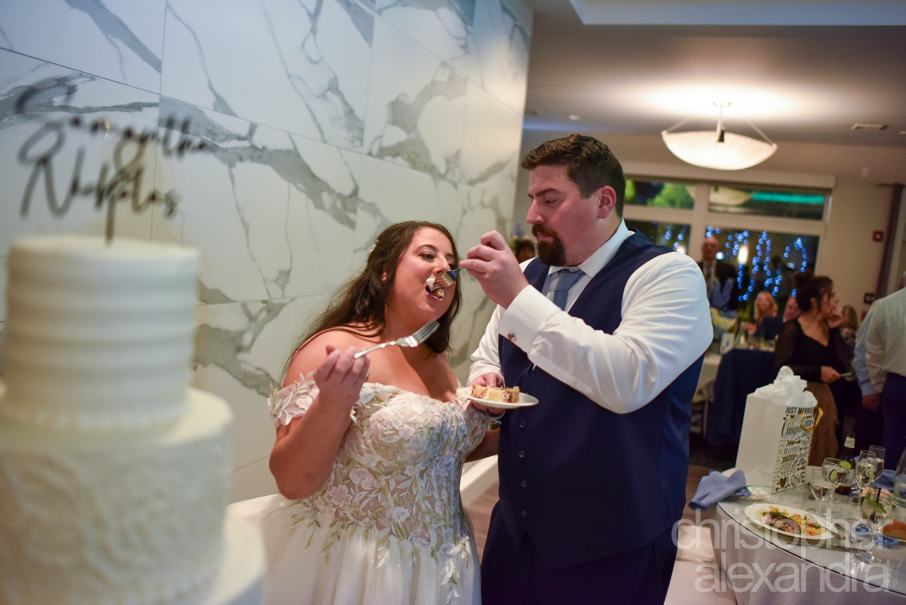 Nick and Samantha wedding photograph 326 at The Warrington