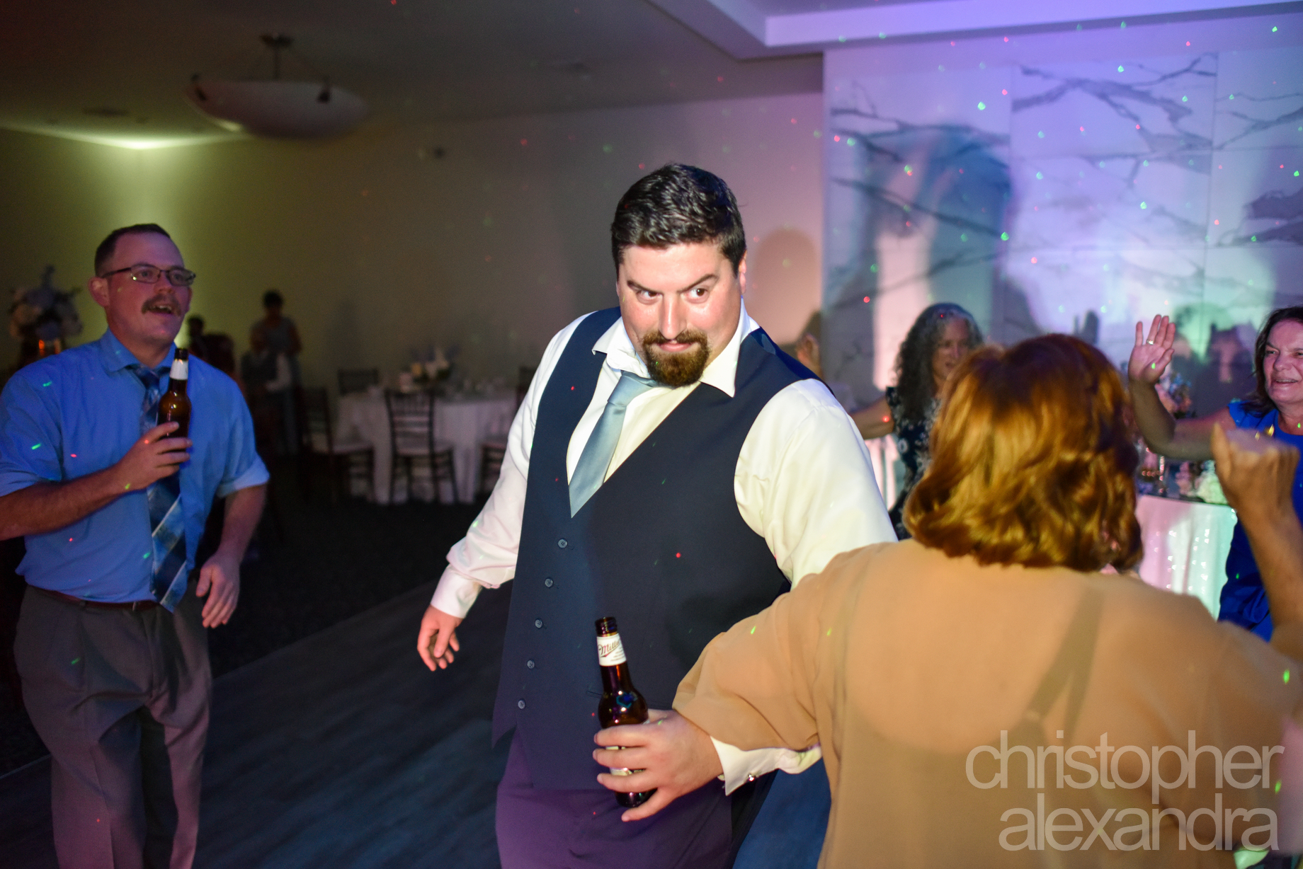 Nick and Samantha wedding photograph 342 at The Warrington