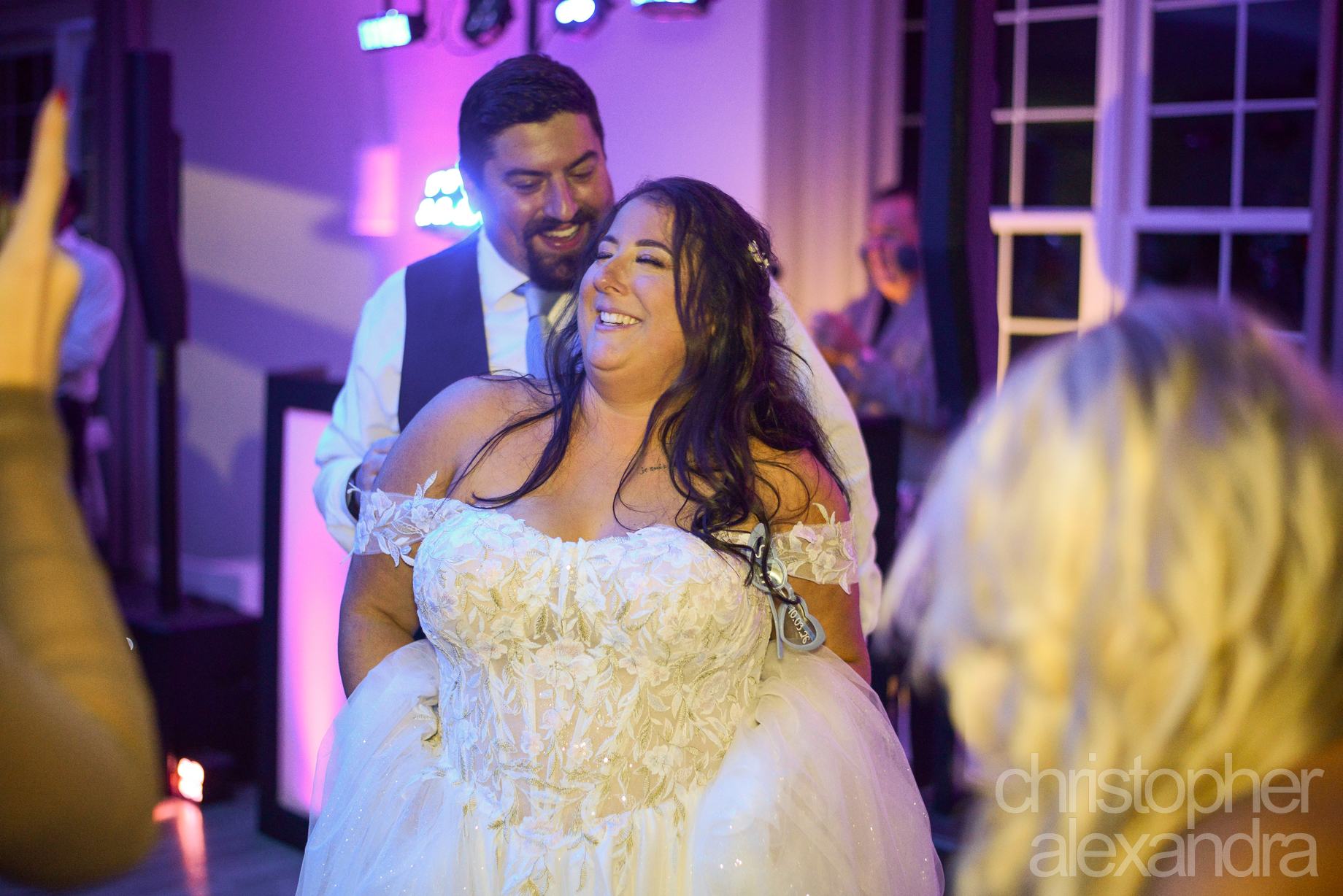 Nick and Samantha wedding photograph 352 at The Warrington